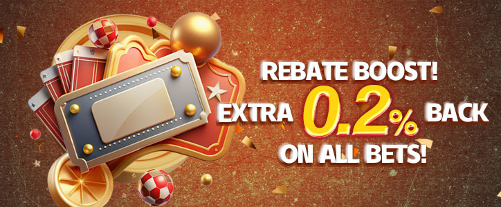 U-TOWN Casino June Rebate Bonus Promotion!