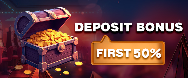 50% First Deposit Bonus for New Users